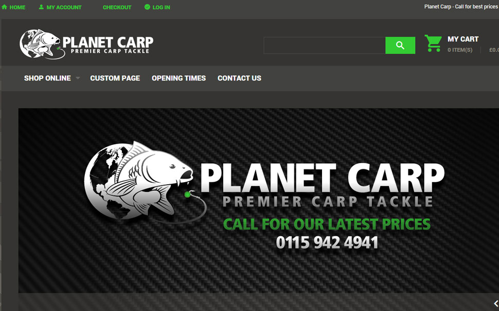 Logo Design / e-Commerce Planet Carp
